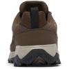 Columbia Men’s Strata Trail Low Waterproof Hiking Shoes(Cordovan/Golden Yellow)