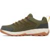Columbia Men’s Strata Trail Low Waterproof Hiking Shoes(Nori/Golden Yellow)