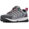 Columbia Mens Strata Trail Low(Titanium Grey Steel/Mountain Red)