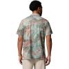 Columbia Mens Super Slack Tide II Stretch Polo(Rosewood Hooked Up)
