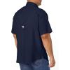 Columbia Men’s Tamiami II Short Sleeve Shirt(Collegiate Navy)