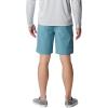 Columbia Men’s Tamiami II Short Sleeve Shirt(Tranquil Teal/Orange Reef)