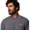 Columbia Mens Thistletown Hills Long Sleeve Crew(City Grey Heather)