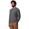 Columbia Mens Thistletown Hills Long Sleeve Crew(City Grey Heather)