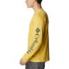 Columbia Mens Thistletown Hills Long Sleeve Crew(Golden Nugget)