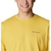 Columbia Mens Thistletown Hills Long Sleeve Crew(Golden Nugget)