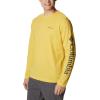 Columbia Mens Thistletown Hills Long Sleeve Crew(Golden Nugget)
