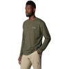 Columbia Mens Thistletown Hills Long Sleeve Crew(Greenscape)