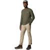 Columbia Mens Thistletown Hills Long Sleeve Crew(Greenscape)