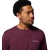 Columbia Mens Thistletown Hills Long Sleeve Crew(Rich Wine Heather)
