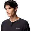 Columbia Mens Thistletown Hills Raglan Henley(Black)