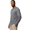 Columbia Mens Thistletown Hills Raglan Henley(City Grey Heather)