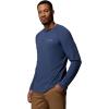 Columbia Mens Thistletown Hills Raglan Henley(Dark Mountain Heather)