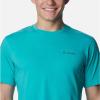 Columbia Men’s Thistletown Hills Short Sleeve(Bright Aqua)