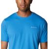 Columbia Men’s Thistletown Hills Short Sleeve(Bright Indigo Heather)