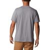 Columbia Men’s Thistletown Hills Short Sleeve(City Grey Heather/Hikers Graphic)