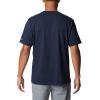 Columbia Men’s Thistletown Hills Short Sleeve(Collegiate Navy Hthr/Wanderland Graphic)