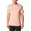 Columbia Men’s Thistletown Hills Short Sleeve(Dark Coral Heather)
