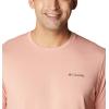 Columbia Men’s Thistletown Hills Short Sleeve(Dark Coral Heather)