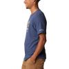 Columbia Men’s Thistletown Hills Short Sleeve(Dark Mountain Heather/Hikers Graphic)