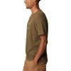 Columbia Men’s Thistletown Hills Short Sleeve(Olive Green Heather/Wanderland Graphic)