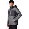 Columbia Mens Tipton Peak Iii Insulated Jacket(City Grey/Shark)