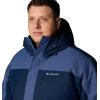 Columbia Mens Tipton Peak Iii Insulated Jacket(Dark Mountain/Collegiate Navy)