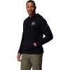 Columbia Mens Trek Graphic Hoodie, Black/Outdoor Arch, Large