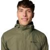 Columbia Mens Tunnel Falls II Interchange Jacket(Stone Green)