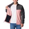 Columbia Steens Mountain 2.0 Full Zip Fleece Jacket(Shark/Pink Agave)