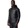 Columbia mens Arctic Crest Down Hooded Jacket(Black)
