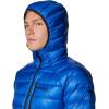 Columbia mens Arctic Crest Down Hooded Jacket(Mountain Blue)