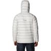 Columbia mens Arctic Crest Down Hooded Jacket(Nimbus Grey)