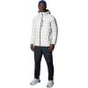 Columbia mens Arctic Crest Down Hooded Jacket(Nimbus Grey)
