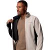 Columbia mens Arctic Peak Full Zip(Dark Stone/Black)