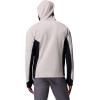 Columbia mens Arctic Peak Hooded Full Zip(Dark Stone/Black)
