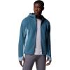 Columbia mens Arctic Peak Hooded Full Zip(Everblue/Crushed Blue)