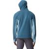 Columbia mens Arctic Peak Hooded Full Zip(Everblue/Crushed Blue)