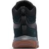 Columbia mens Burnsider Waterproof(Black/City Grey)