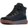 Columbia mens Burnsider Waterproof(Black/City Grey)