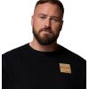 Columbia mens Columbia Trek Crew(Black/Boxy Brand)