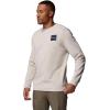 Columbia mens Columbia Trek Crew(Dark Stone/Boxy Brand)