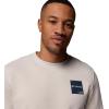 Columbia mens Columbia Trek Crew(Dark Stone/Boxy Brand)