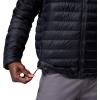 Columbia mens Corelite Down Hooded Jacket(Black)