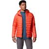 Columbia mens Corelite Down Hooded Jacket(Zing)