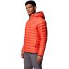 Columbia mens Corelite Down Hooded Jacket(Zing)