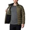 Columbia mens Delta Ridge II Down Jacket(Stone Green)