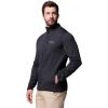 Columbia mens Essential Hike Grid Fleece Full Zip(Black)