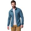Columbia mens Essential Hike Grid Fleece Full Zip(Everblue)