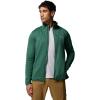 Columbia mens Essential Hike Grid Fleece Full Zip(Rain Forest)